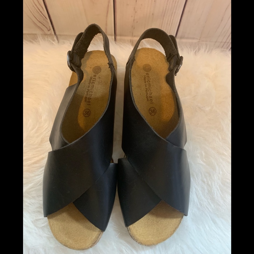 Women’s Eric Michaels size 36 leather sandals